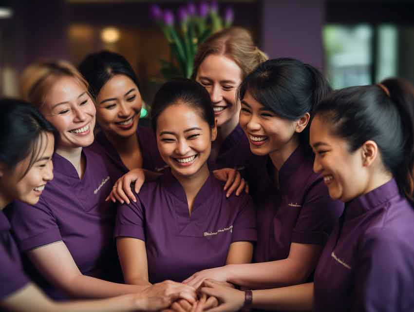 Kraft und Technik sind bei der Thai-Massage wichtig. Die Thai-Masseure in Wuppertal verfügen über Kenntnisse, die in Thailand erlernt wurden.